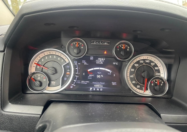 Dodge RAM cena 115900 przebieg: 122681, rok produkcji 2016 z Gubin małe 352